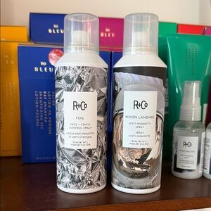 R+Co Foil and Moon Landing Spray Duo